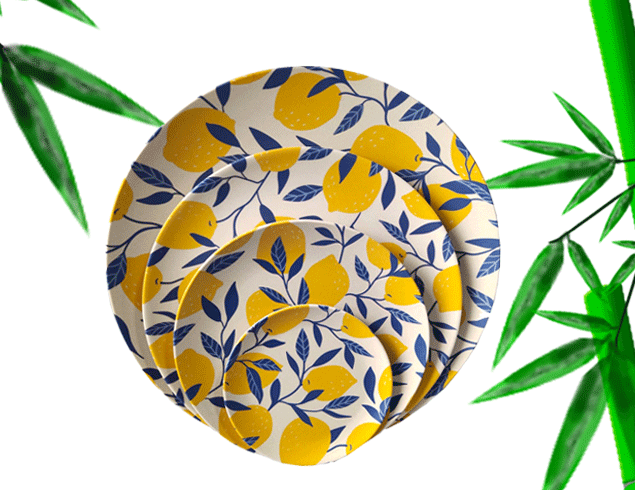 Cheap bamboo fiber plate