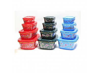 Eco-Friendly PP Lunch Box with Custom Patterns - Lightweight & Cost-Effective