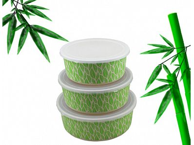 Wholesale custom food grade biodegradable bamboo fiber bento lunch box