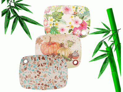 Bamboo fiber cutting board