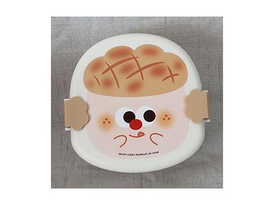 BPA Free 3 Compartment RPET Plastic Lunch Box Spoon Fork Kids Bento Boxes