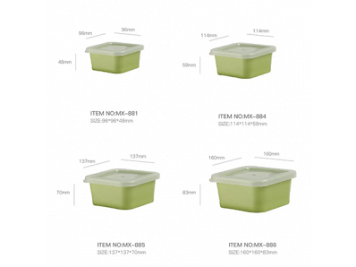 Rpet Children Lunch Box With Bamboo Lid Container Square Nordic Home Food Storage Customized